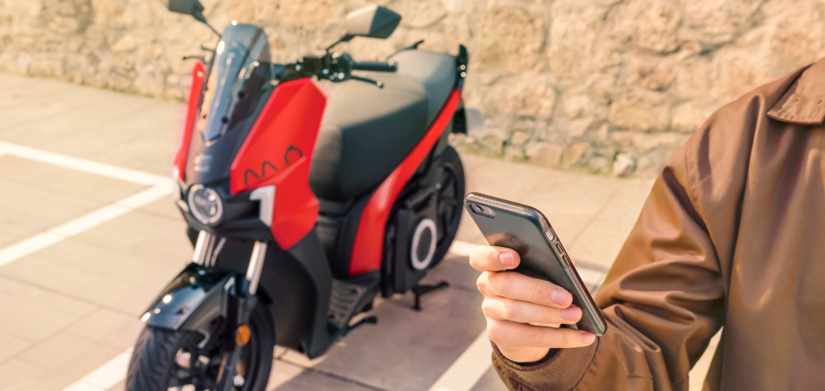 SEAT MÓ eScooter 125 app – uppkoppling via din smartphone