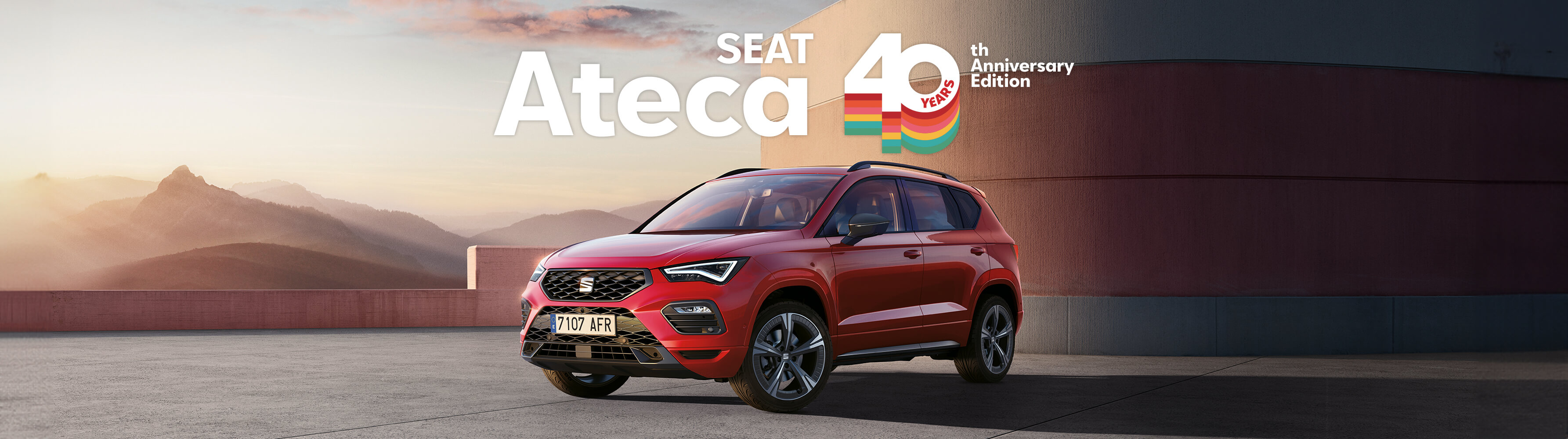 SEAT Ateca suv front side view