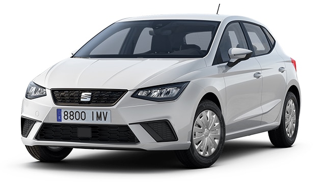 seat ibiza reference färg candy white