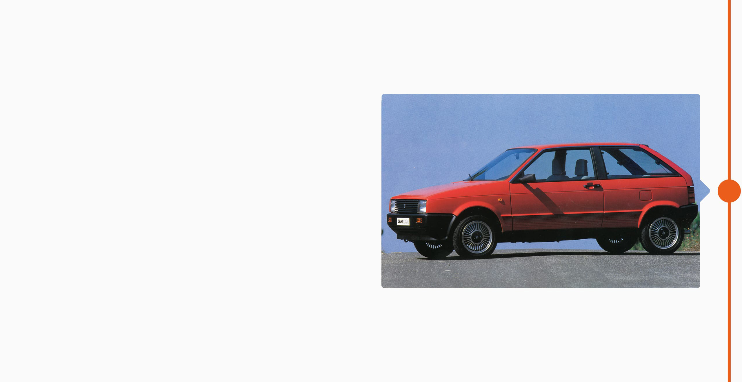 SEAT varumärke historia 1984 - SEAT Ibiza original ikonisk bil