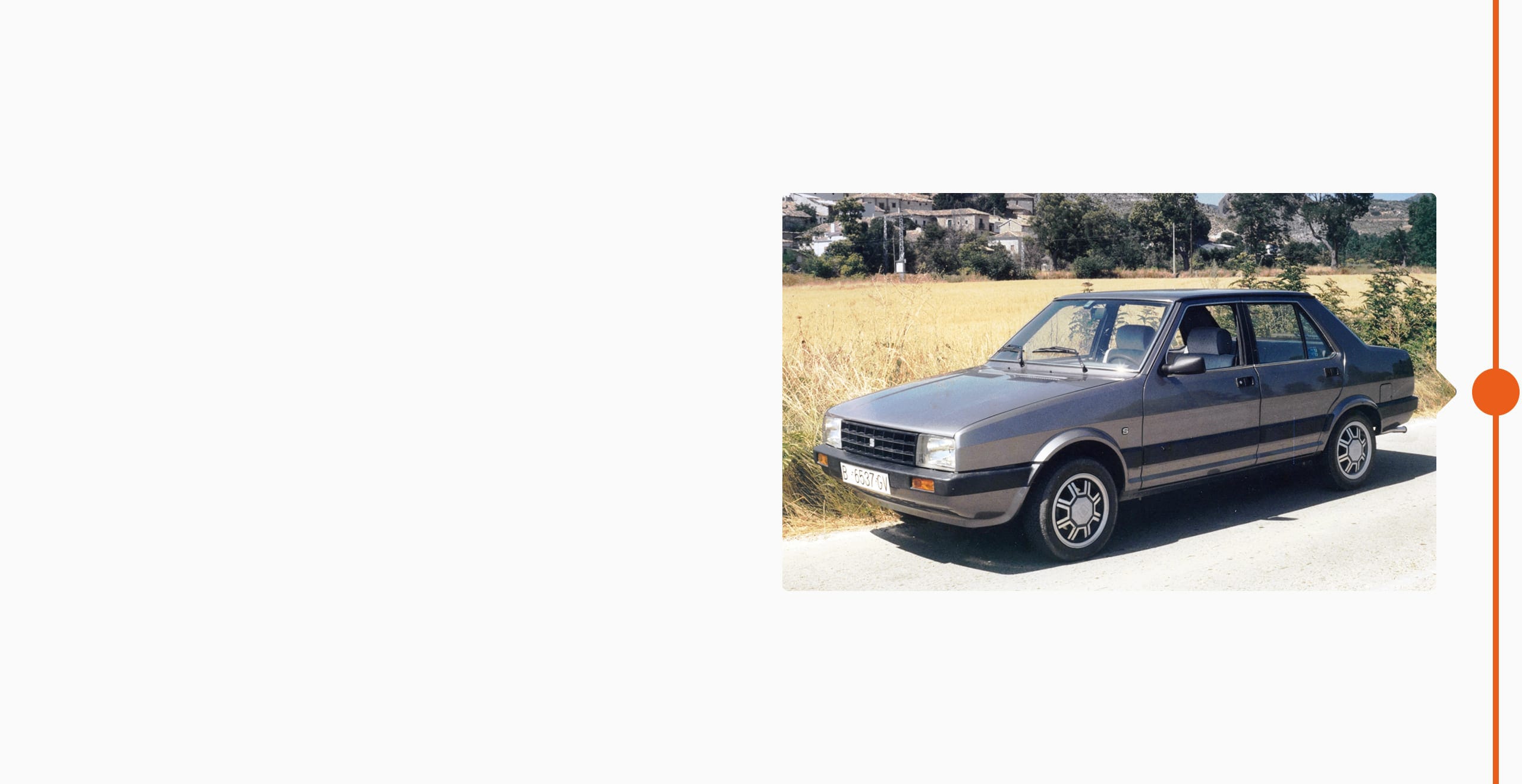 SEAT varumärke historia 1985 - SEAT Malaga familjebil