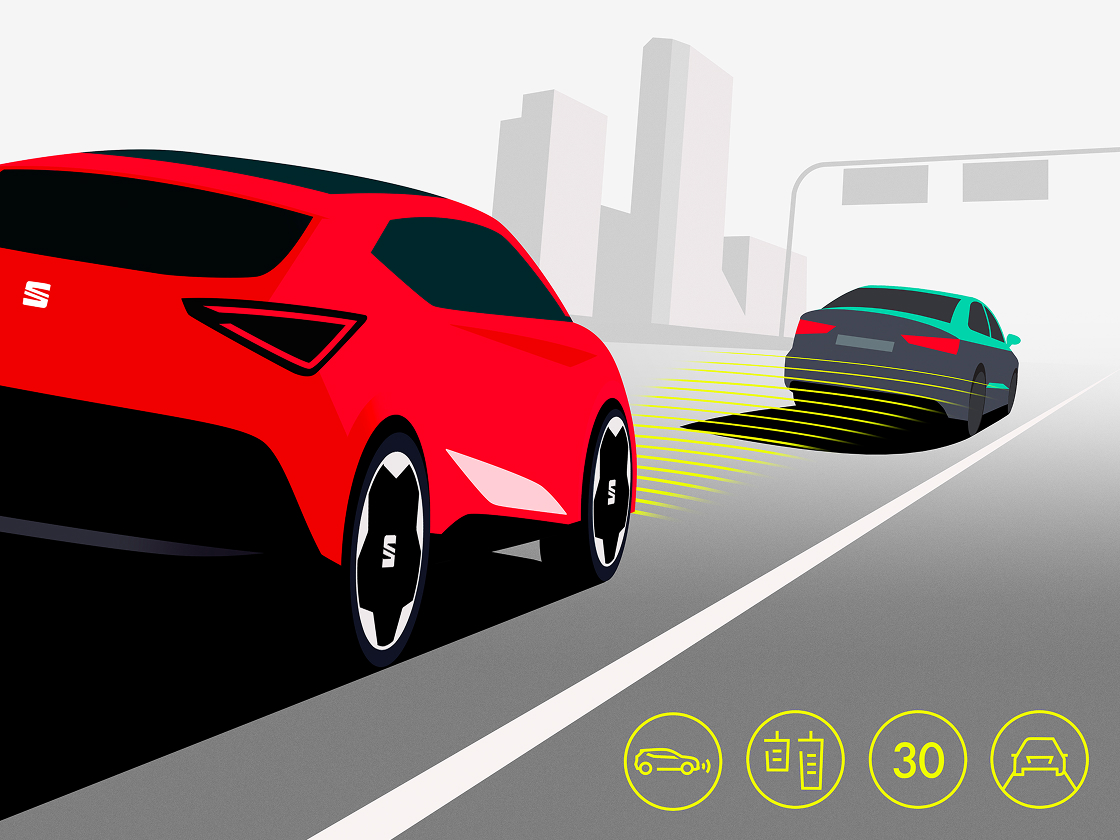 : safe & driving pack xl förhöjer SEAT Aronas design och ger en säkrare körupplevelse