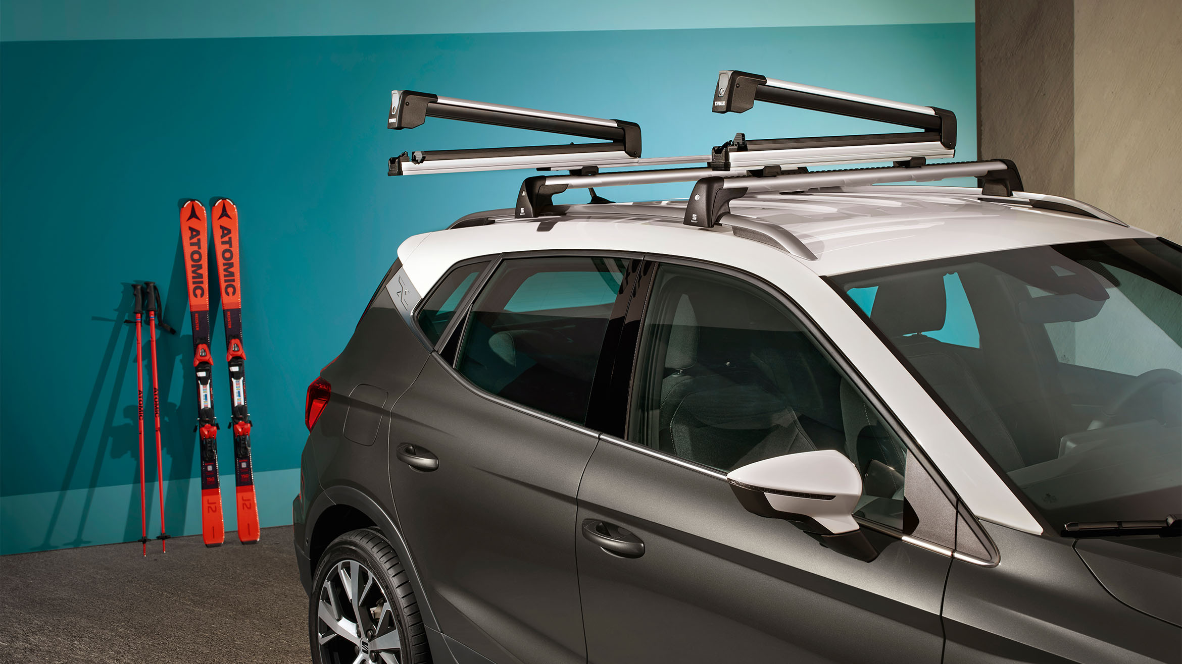 woman getting out seat arona