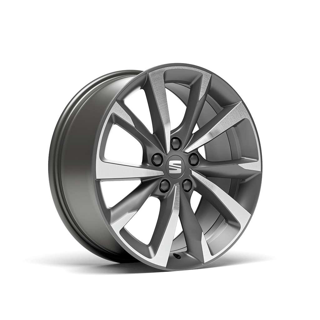 SEAT Leon 18 inch cosmo grey exclusive wheel