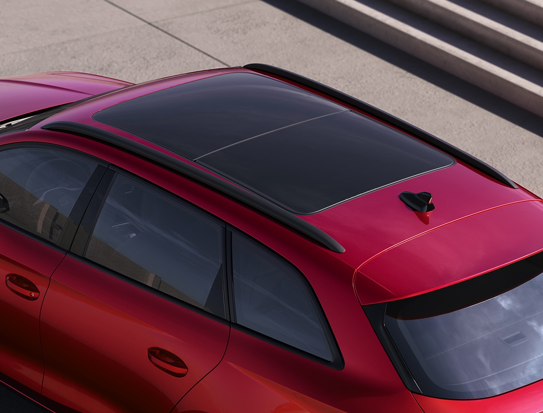 seat leon sportstourer fr trim desire red colour med panoramatak 