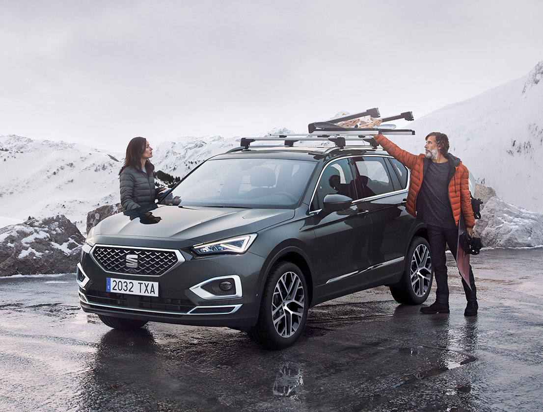 SEAT Tarraco XPERIENCE con portasci Xtender