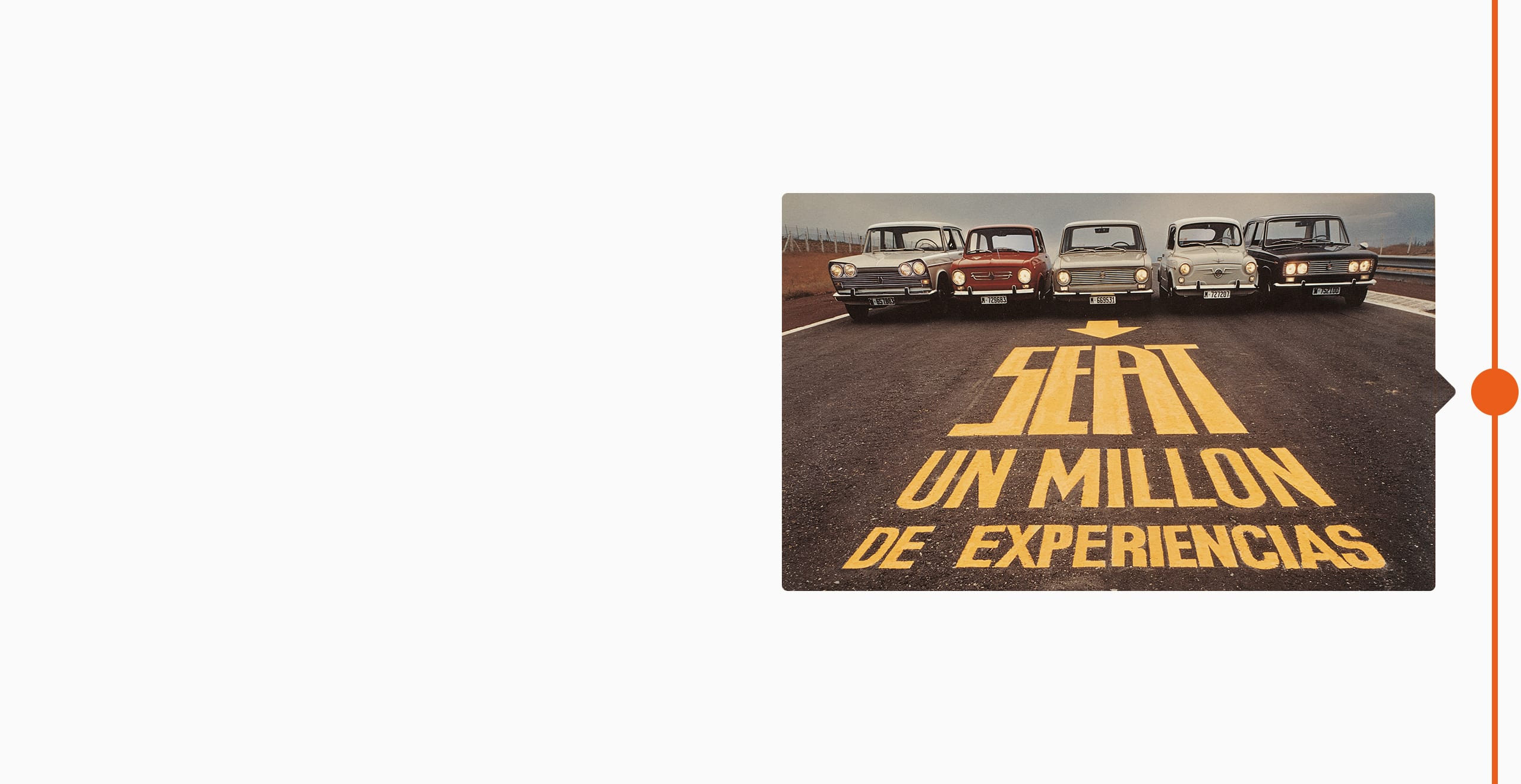 SEAT varumärke historia 1974 - fem klassiska bilar uppradade en million av erfarenhet