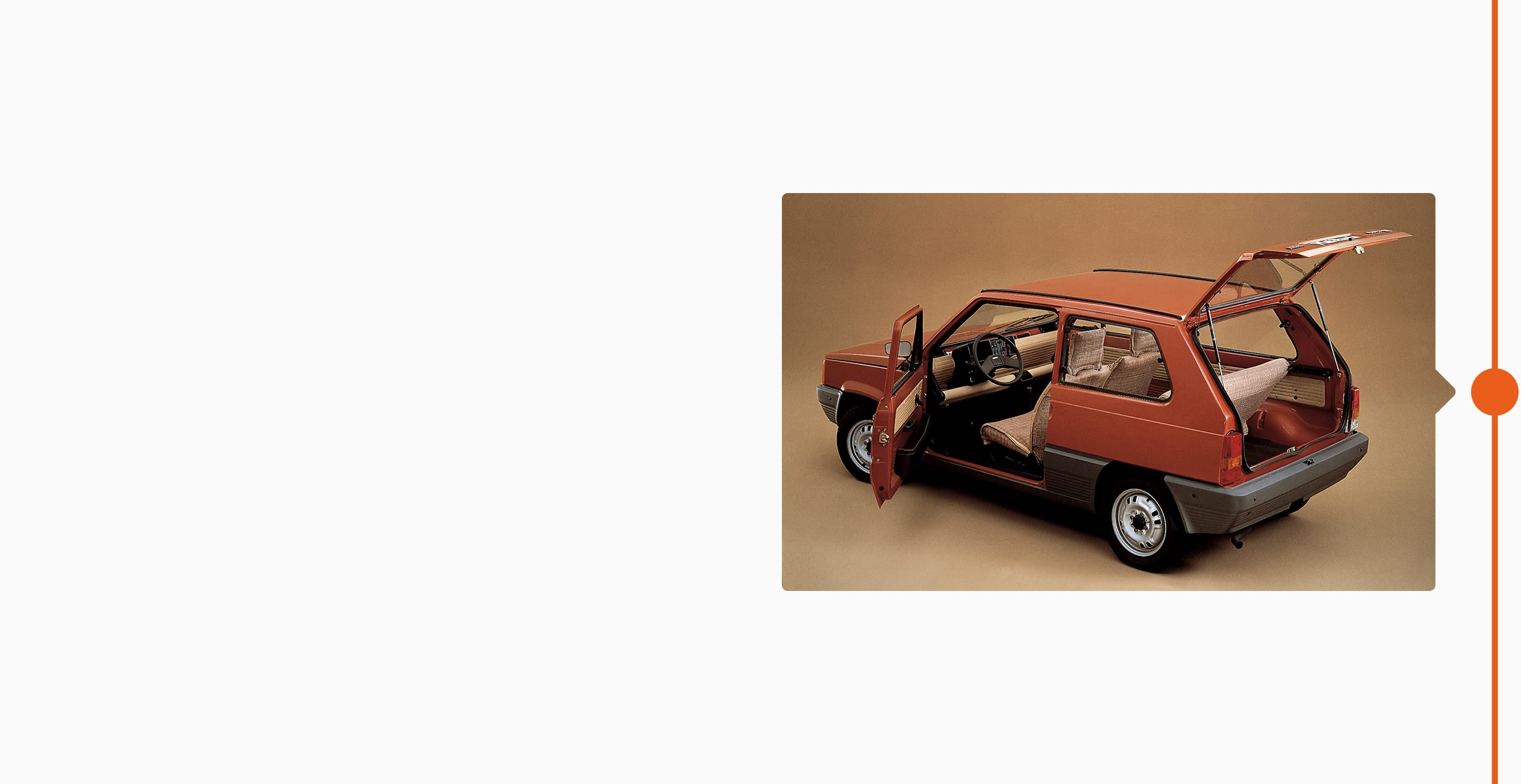 SEAT varumärke historia 1980 - SEAT Panda hatchback bil historia