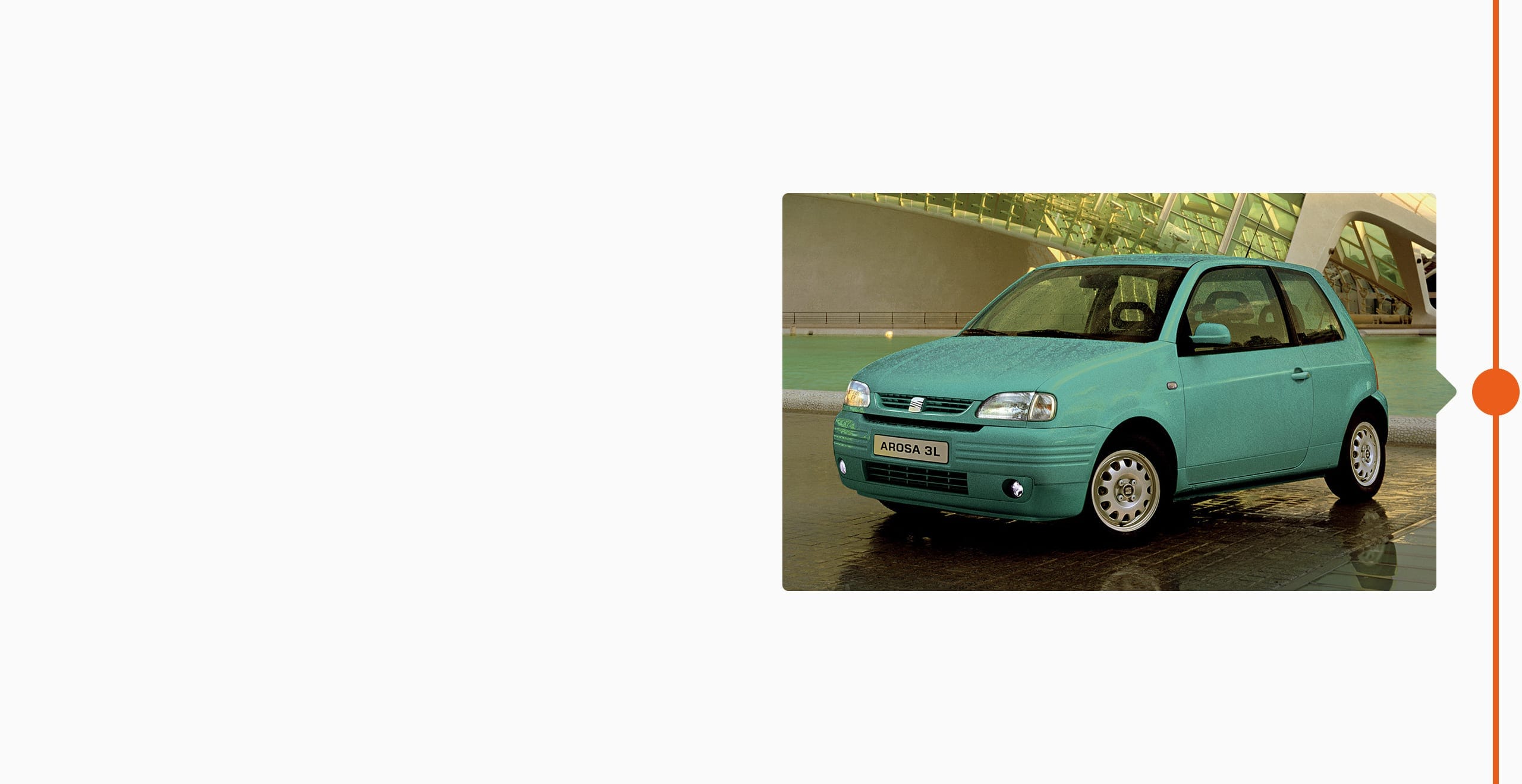 SEAT varumärke historia 1997 - SEAT Arosa