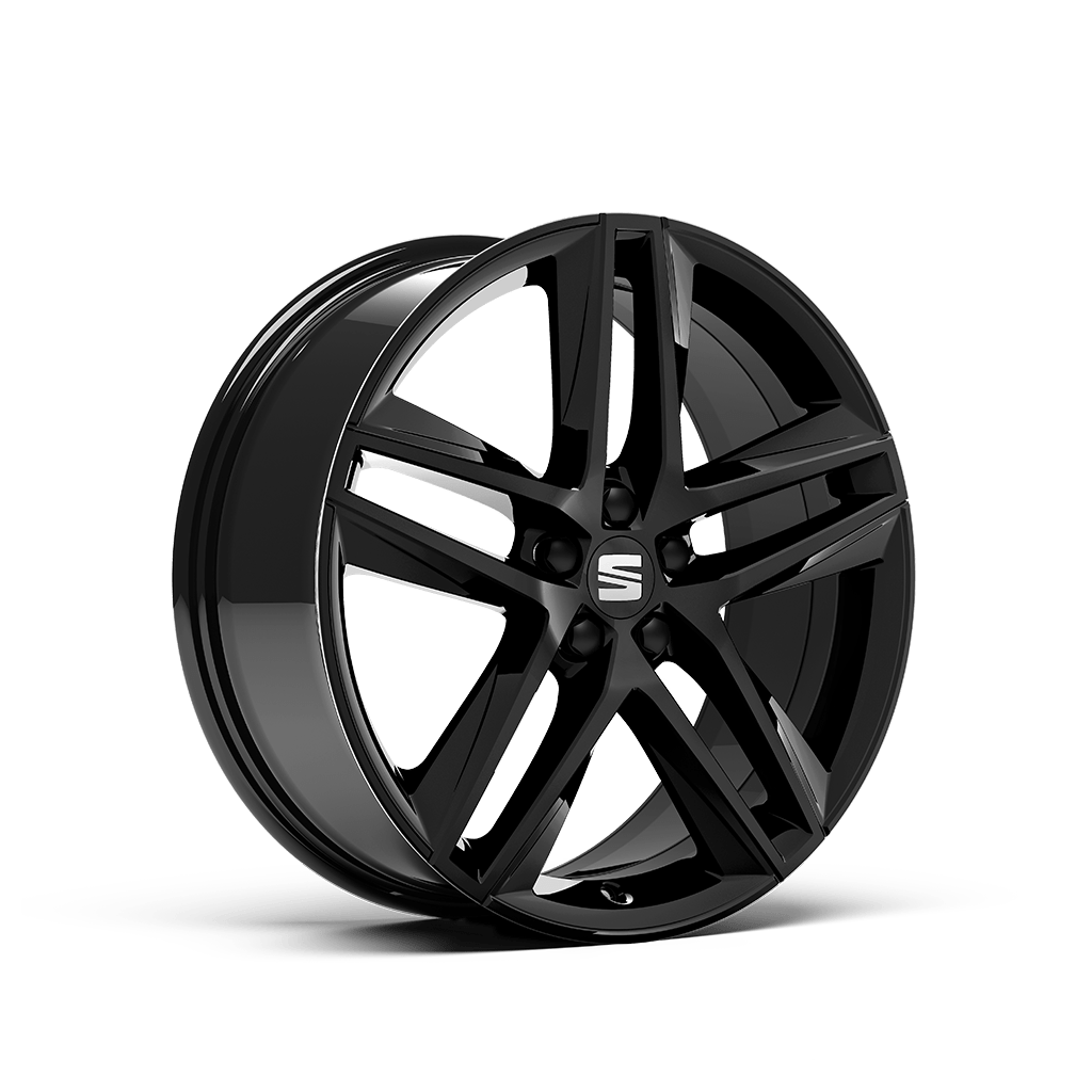 Lättmetallfälgar 18" Performance Glossy Black