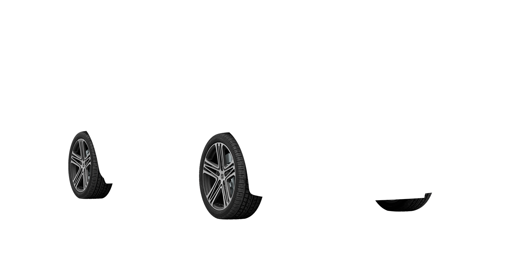  seat leon 18 inch nuclear grey alloy wheel st